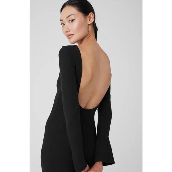 NWT Alosoft Melody Full Length Bootcut Onesie Black Size S - Picture 6 of 9